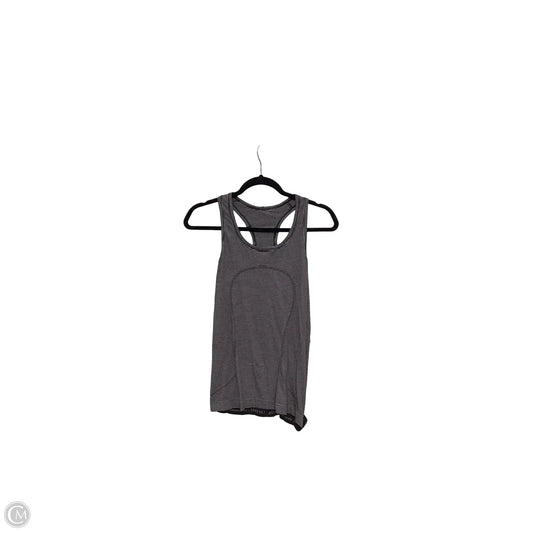 Athletic Tank Top By Lululemon In Striped Pattern, Size: 6