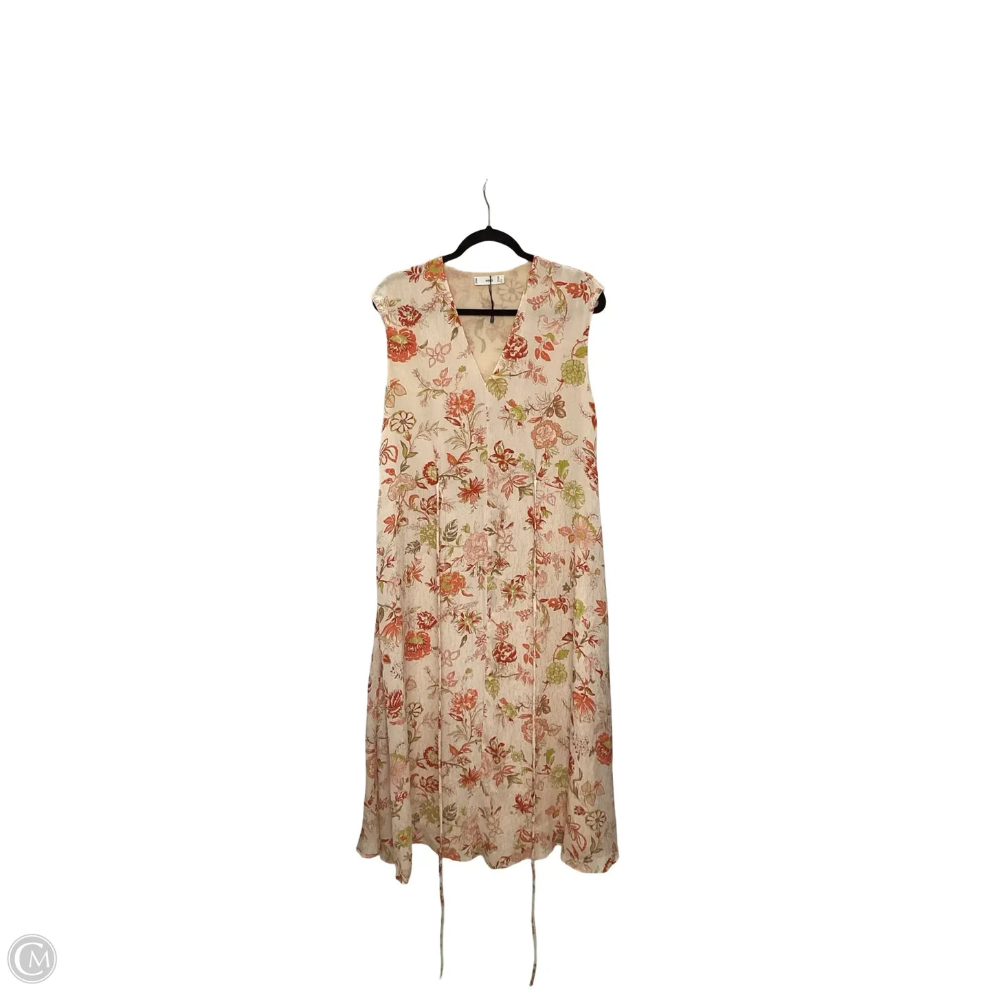 Dress Casual Maxi By Mng In Floral Print, Size: 4