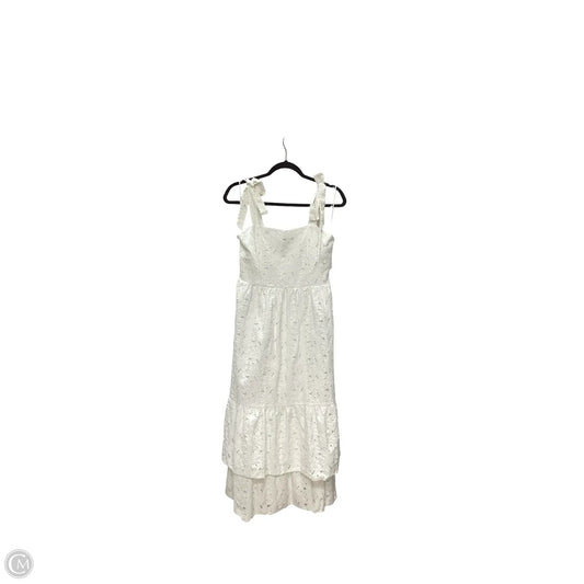 Dress Casual Midi By Flying Tomato In White, Size: L