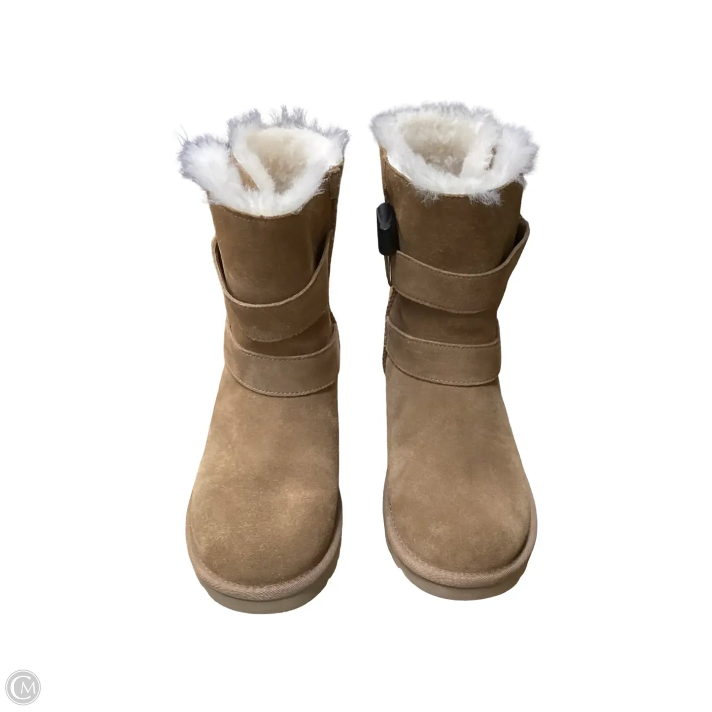Boots Designer By Ugg In Brown, Size: 10