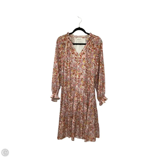 Dress Casual Midi By Carole Christian In Floral Print, Size: S