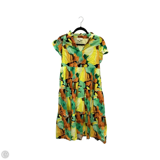 Dress Casual Midi By Pinch In Multi-colored, Size: S