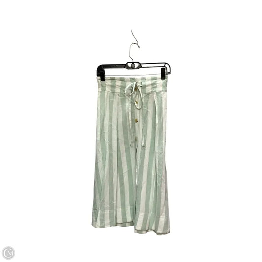 Skirt Midi By A New Day In Striped Pattern, Size: M