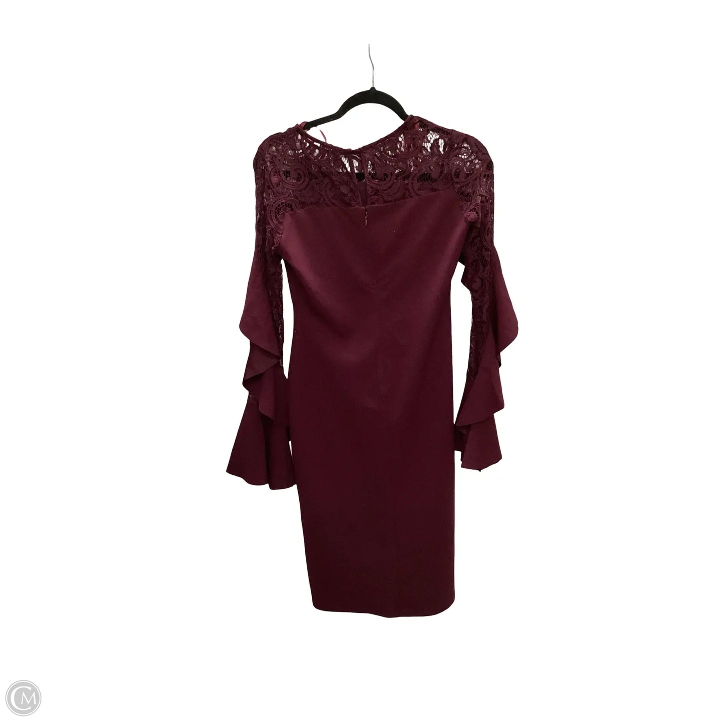 Dress Party Midi By Betsy And Adam In Red, Size: S