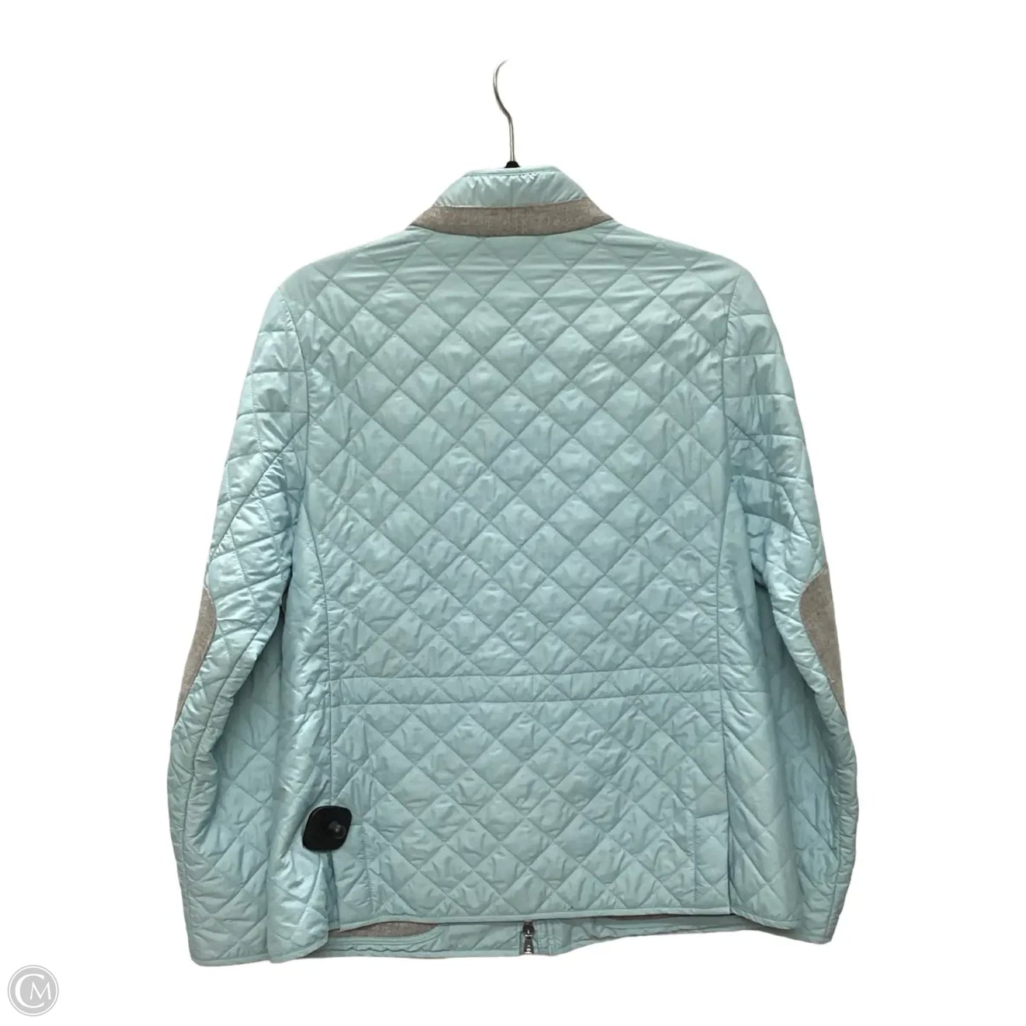 Jacket Puffer & Quilted By Peter Millar In Blue, Size: M