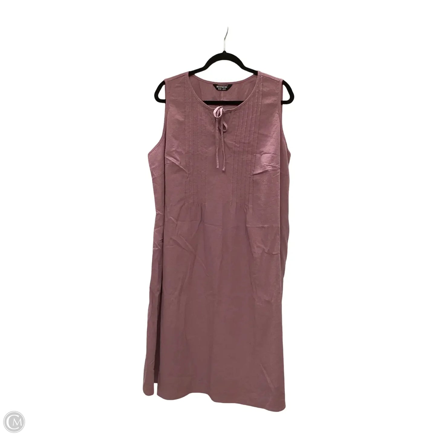 Dress Casual Short By Bloomchic In Purple, Size: 1x