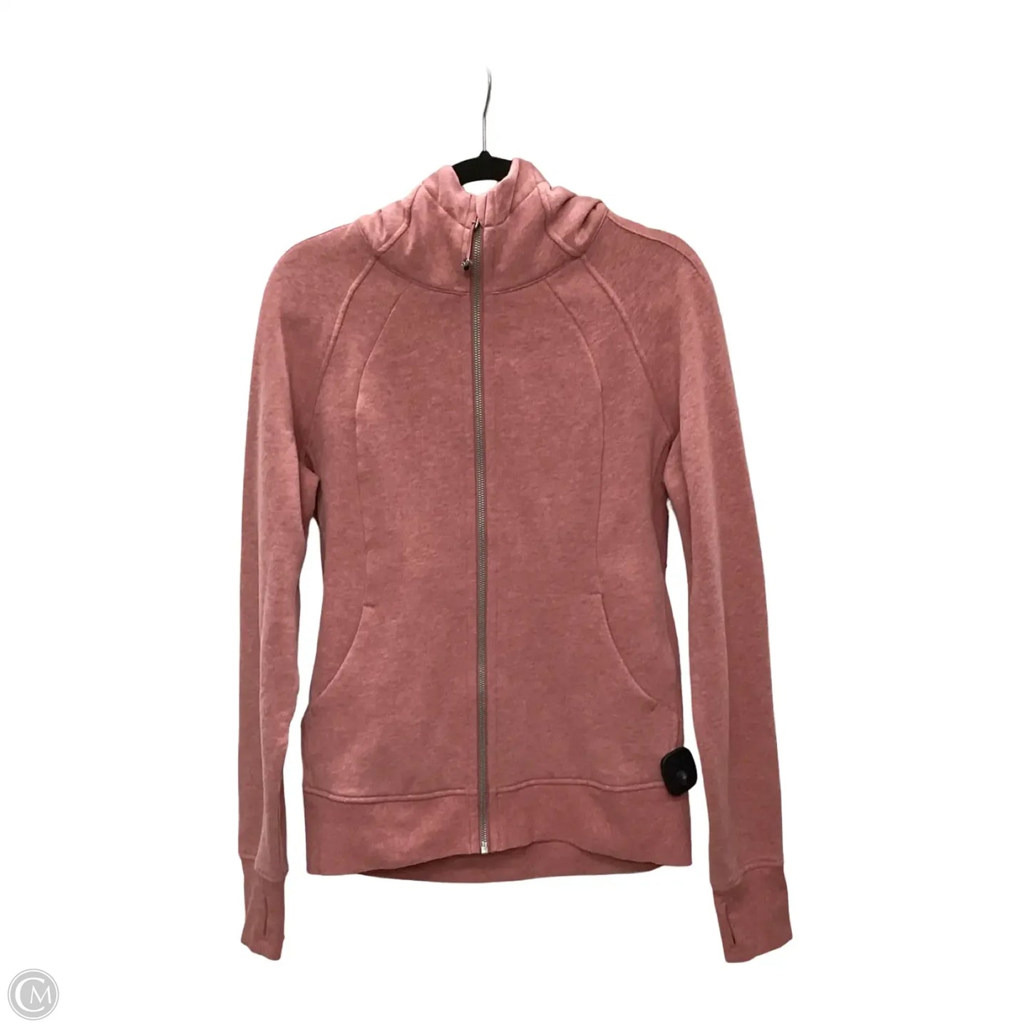 Athletic Jacket By Lululemon In Pink, Size: 10