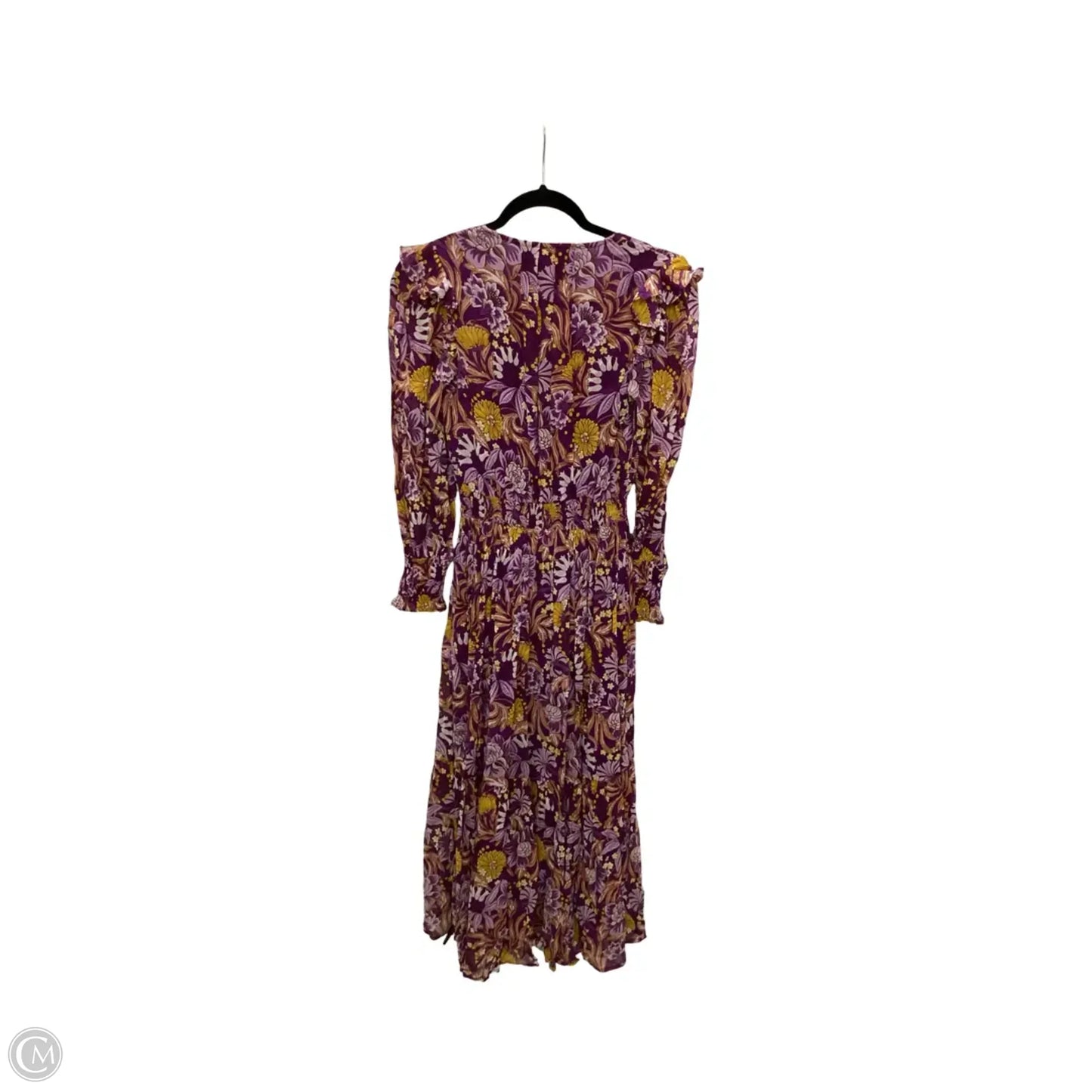 Dress Casual Maxi By Banjanan In Floral Print, Size: S