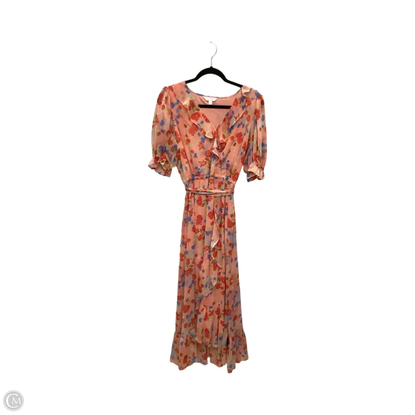 Dress Casual Maxi By Lc Lauren Conrad In Floral Print, Size: L