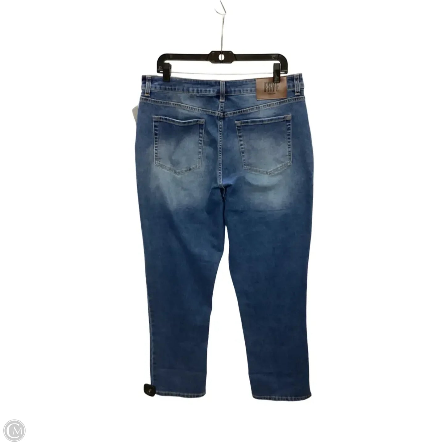 Jeans Designer By Frye In Blue Denim, Size: 12