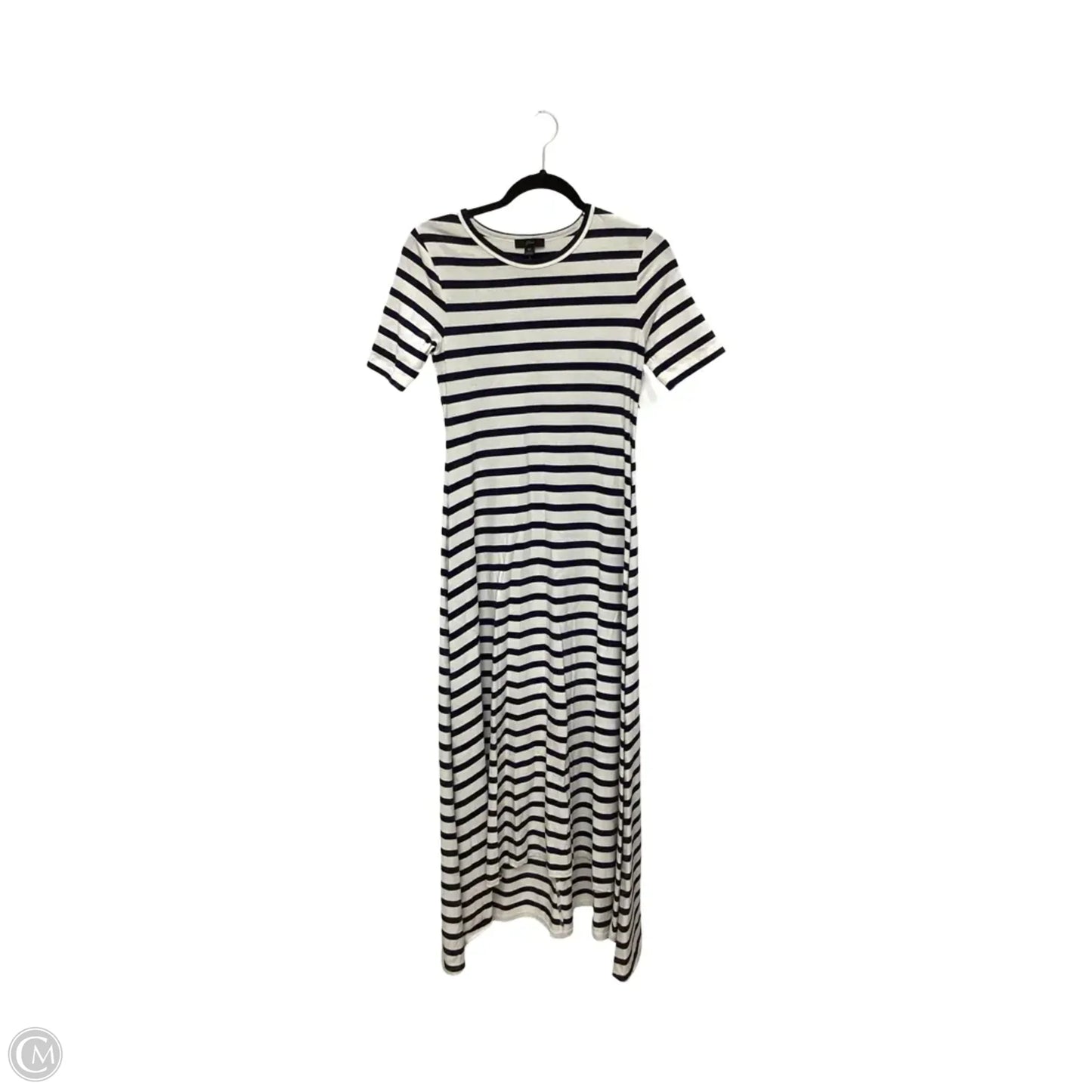 Dress Casual Midi By J. Crew In Striped Pattern, Size: Sp
