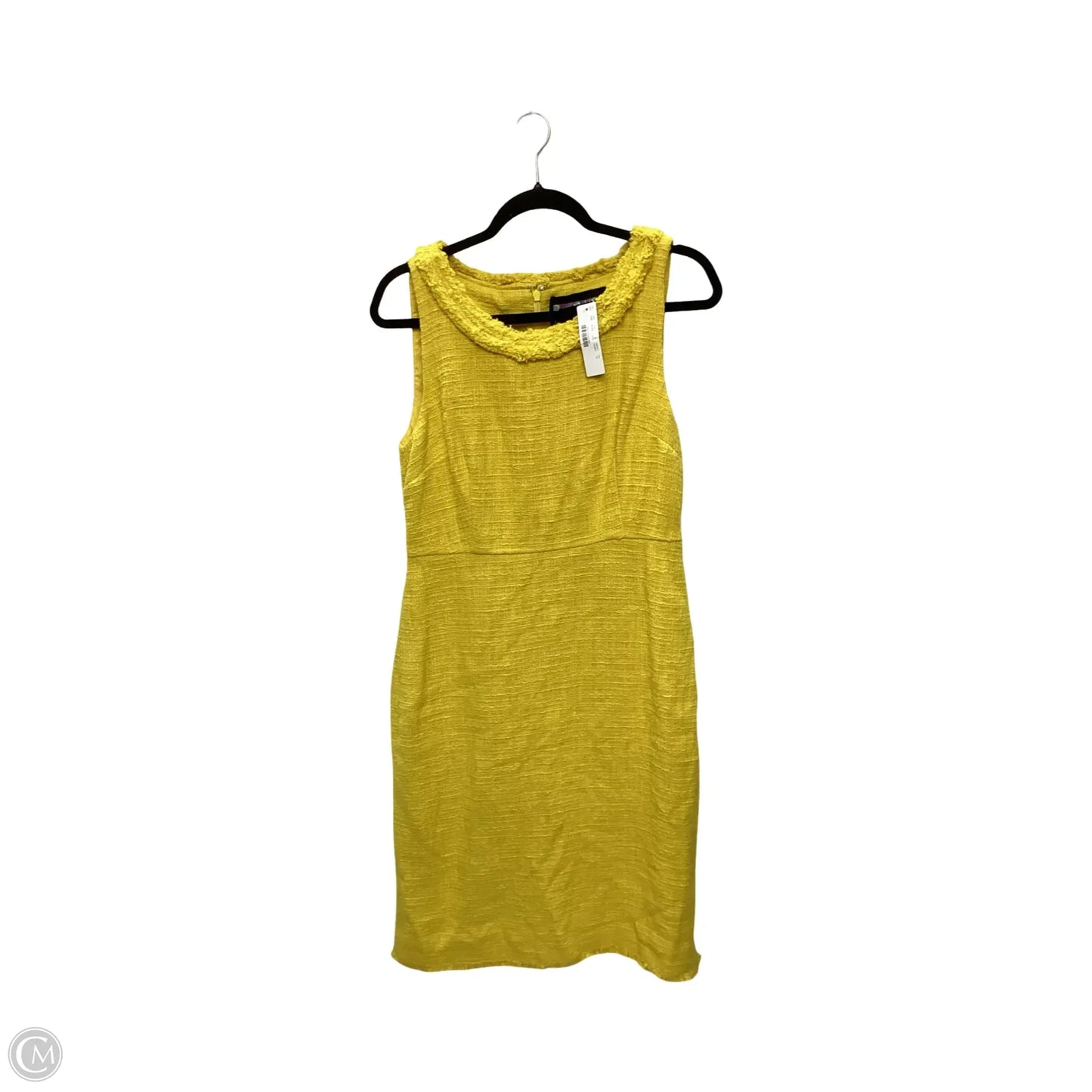 Dress Work By J. Crew In Yellow, Size: 10