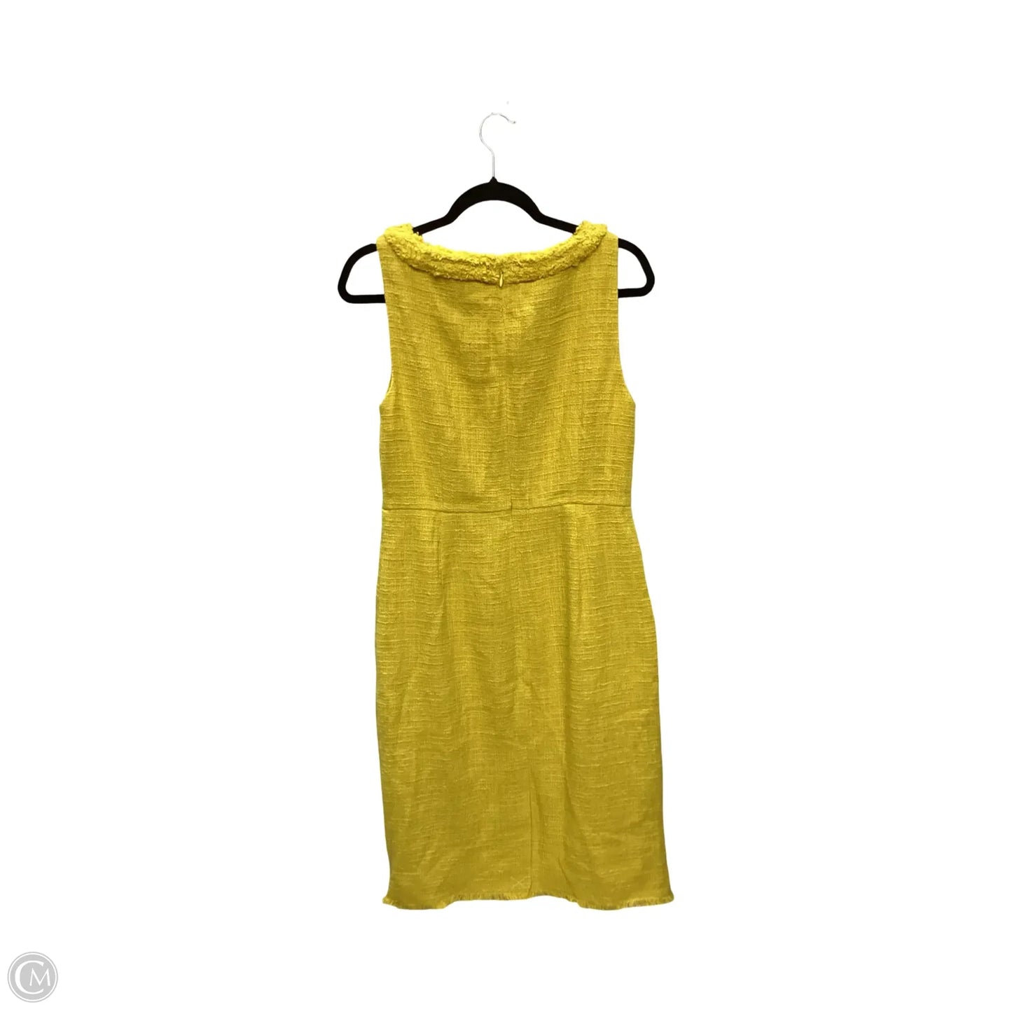 Dress Work By J. Crew In Yellow, Size: 10