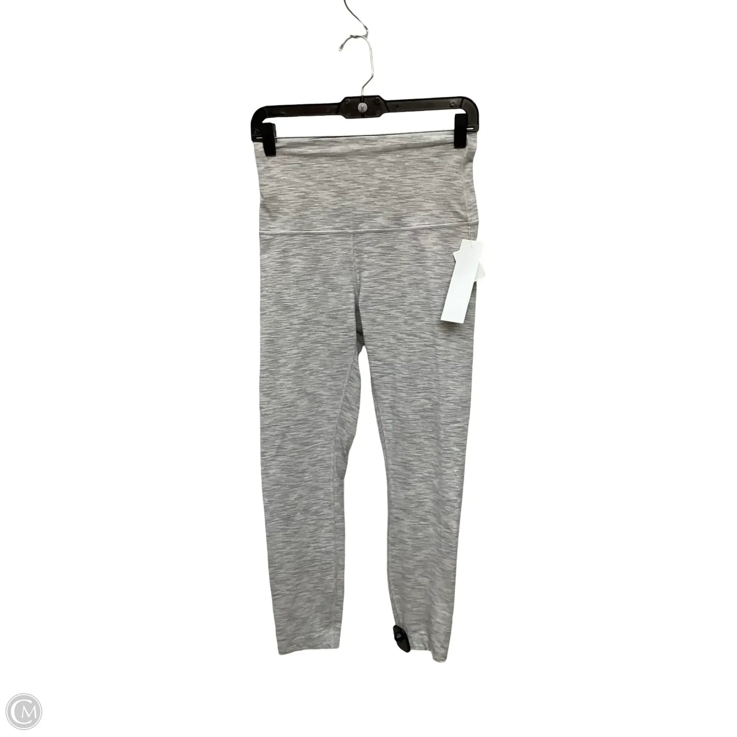 Athletic Leggings By Lululemon In Grey, Size: 8