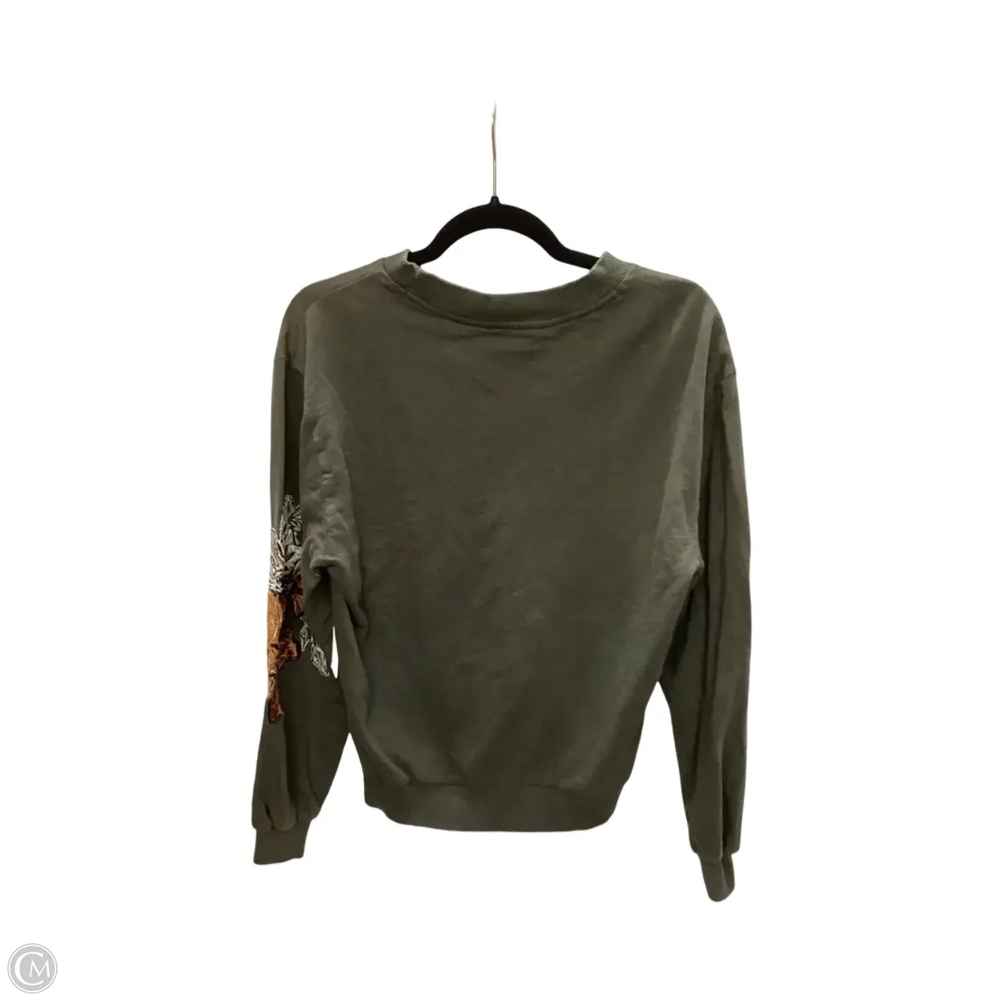 Blouse Long Sleeve By Anthropologie In Green, Size: S