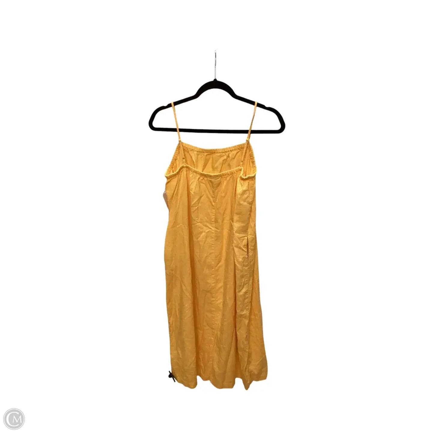 Dress Casual Short By A New Day In Yellow, Size: M