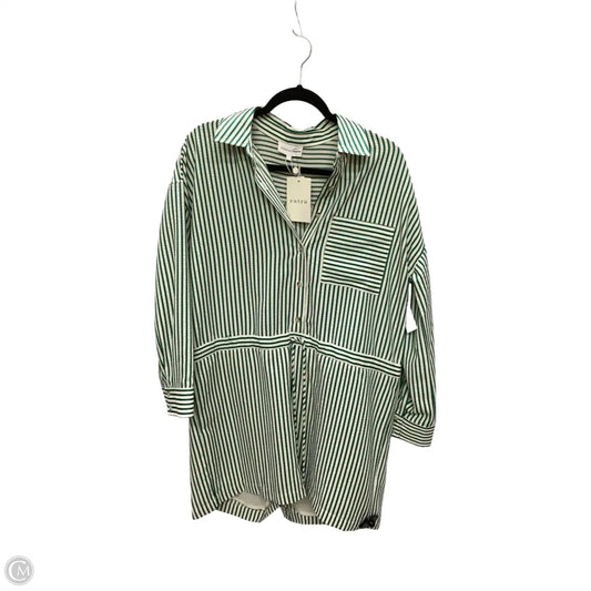Romper By Entro In Striped Pattern, Size: M