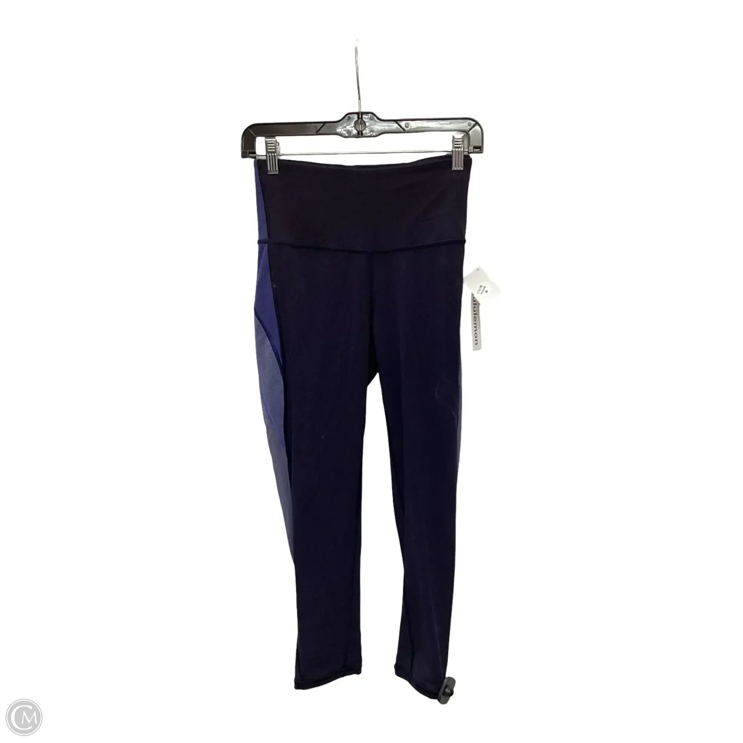 Athletic Leggings By Lululemon In Blue, Size: 8