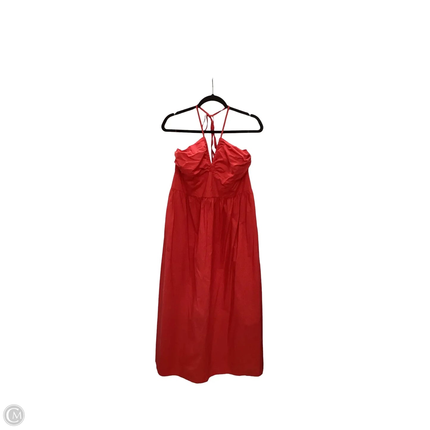 Dress Casual Midi By Universal Thread In Red, Size: L