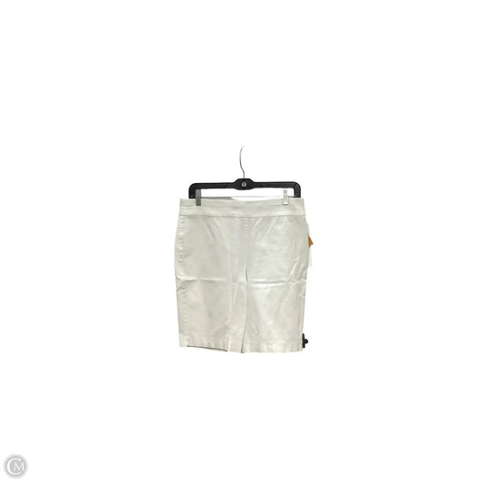 Shorts By Chicos In White, Size: M