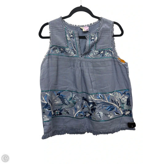 Top Sleeveless By Sundance In Blue, Size: M