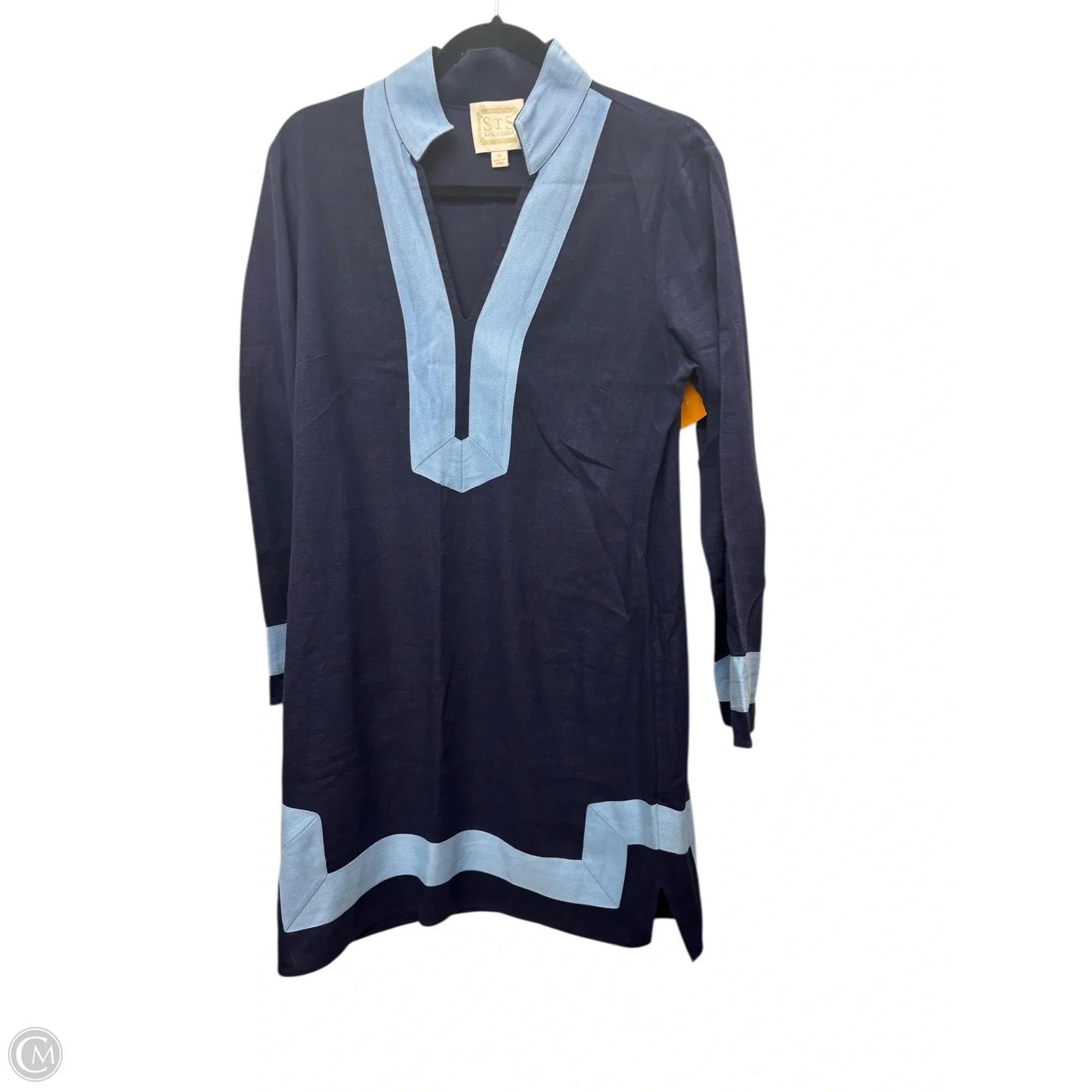 Dress Casual Midi By Sail To Sable In Blue, Size: M