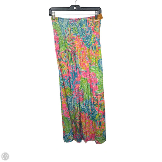 Dress Designer By Lilly Pulitzer In Floral Print, Size: S