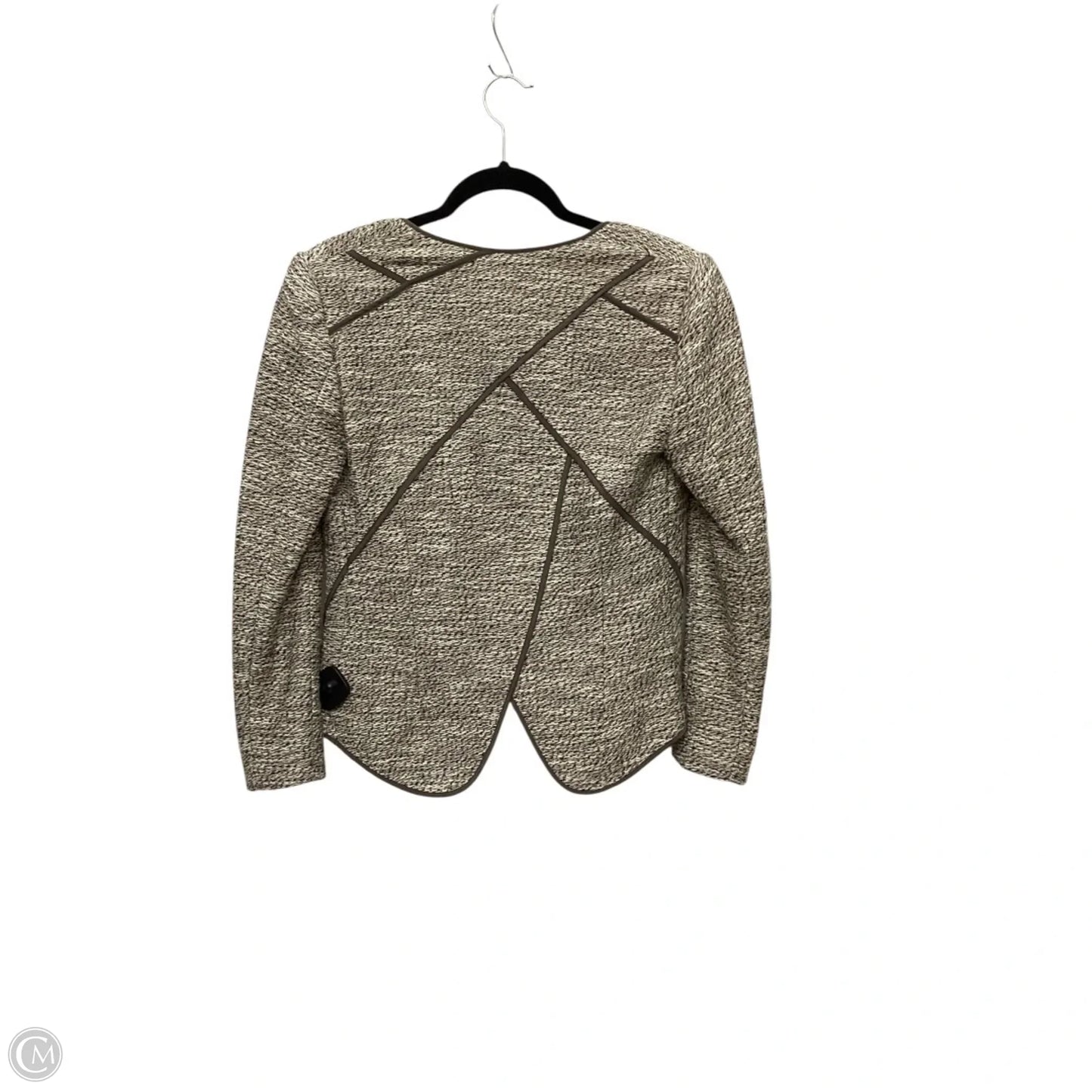 Designer Blazer By Etcetra In Tan, Size: 0