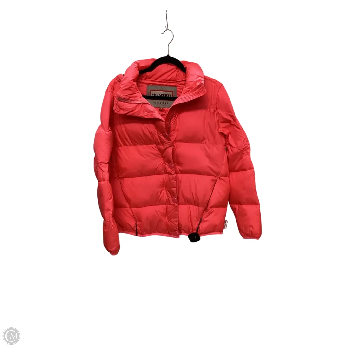 Coat Puffer & Quilted By Hunter In Pink, Size: M