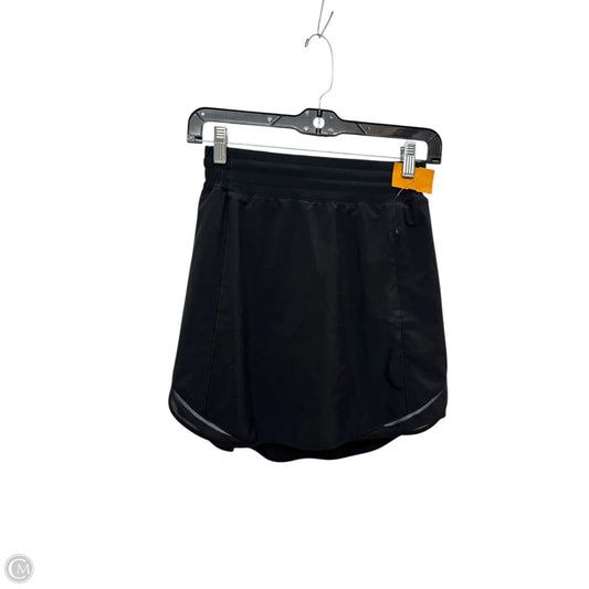 Skirt Mini & Short By Lululemon In Black, Size: 4