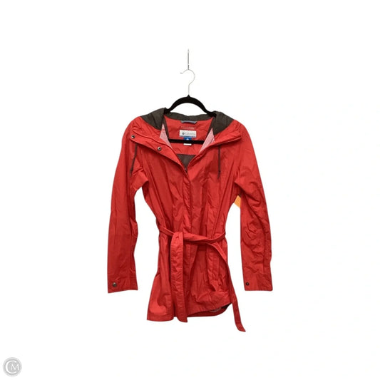 Athletic Jacket By Columbia In Red, Size: S