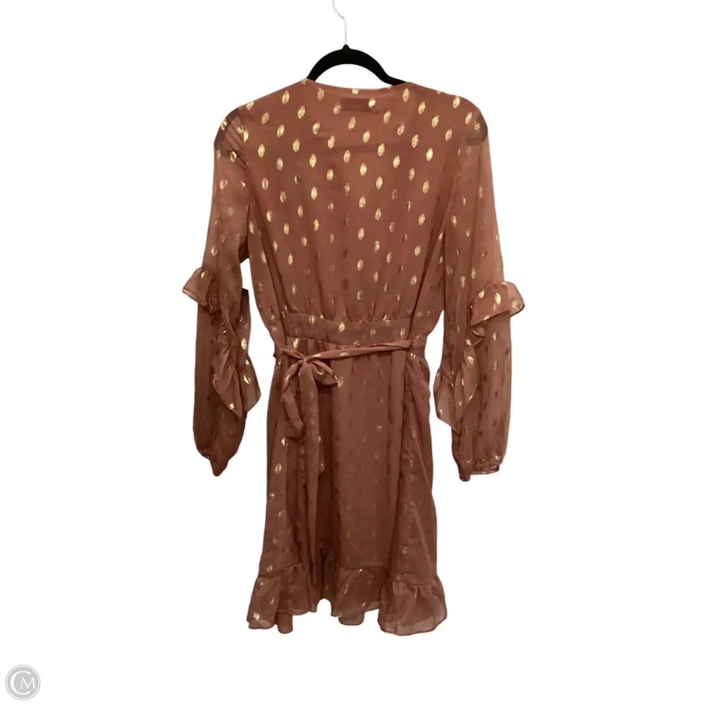 Dress Casual Short By Carly Jean In Pink, Size: M