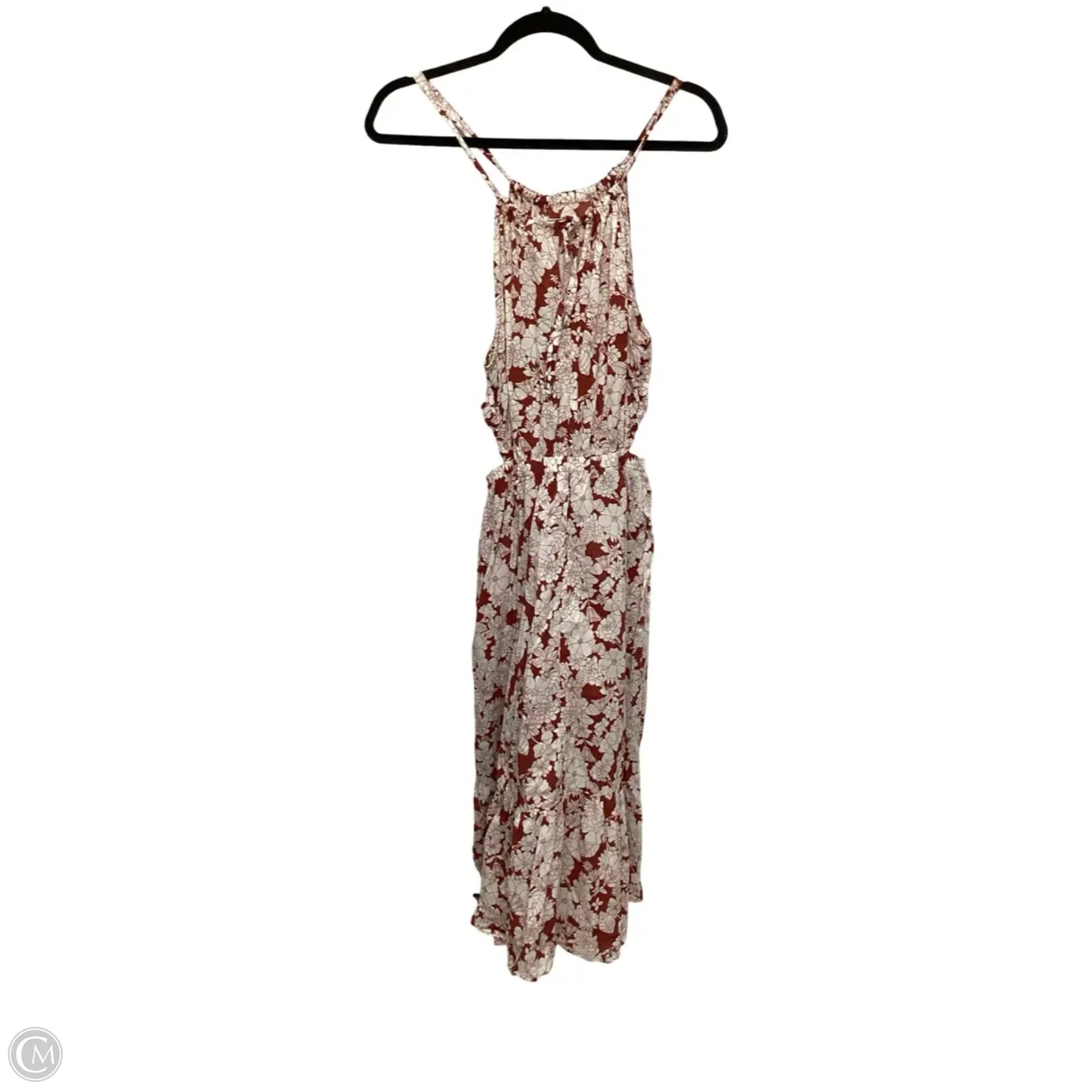 Dress Casual Midi By Gap In Red, Size: M