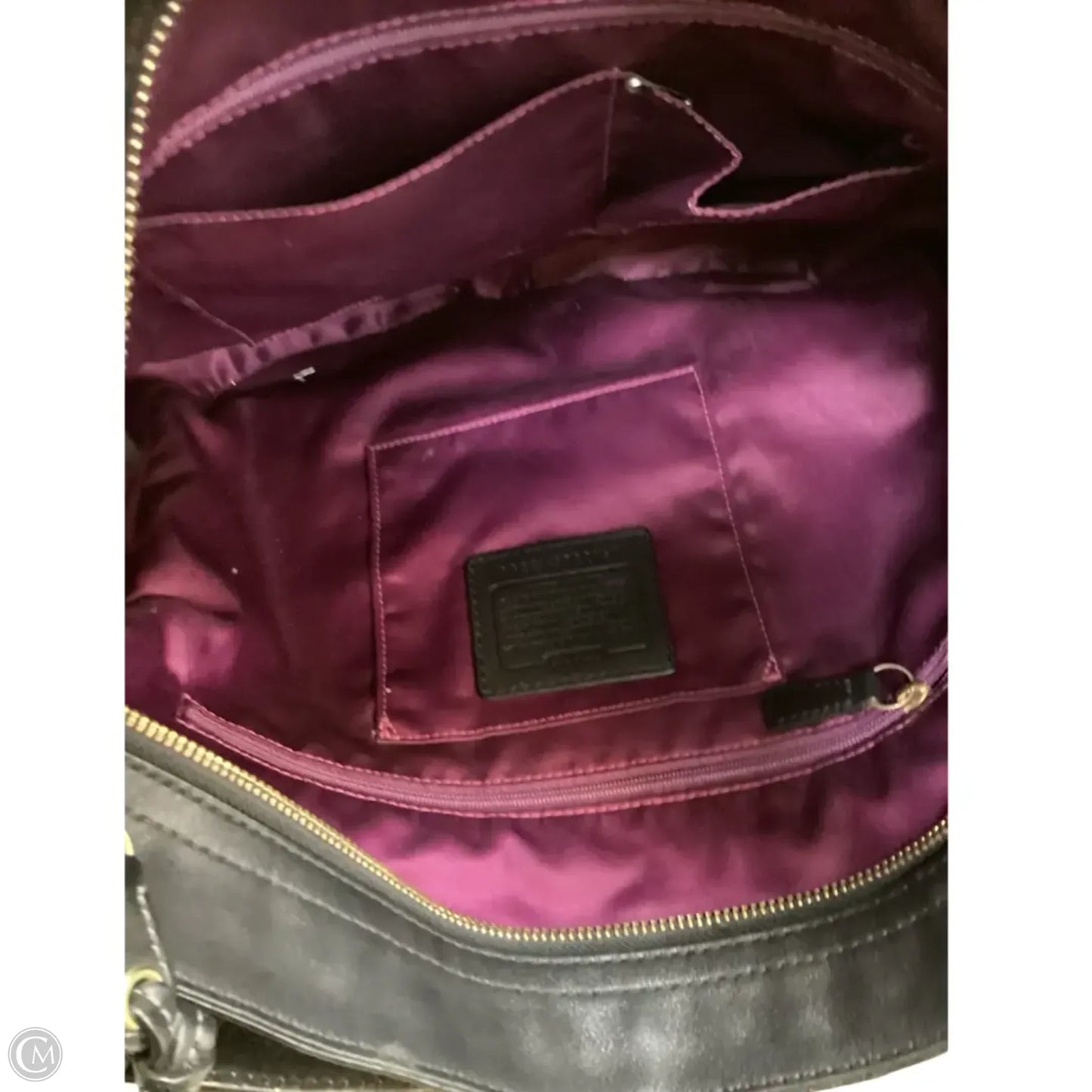 Handbag Designer By Coach, Size: Large