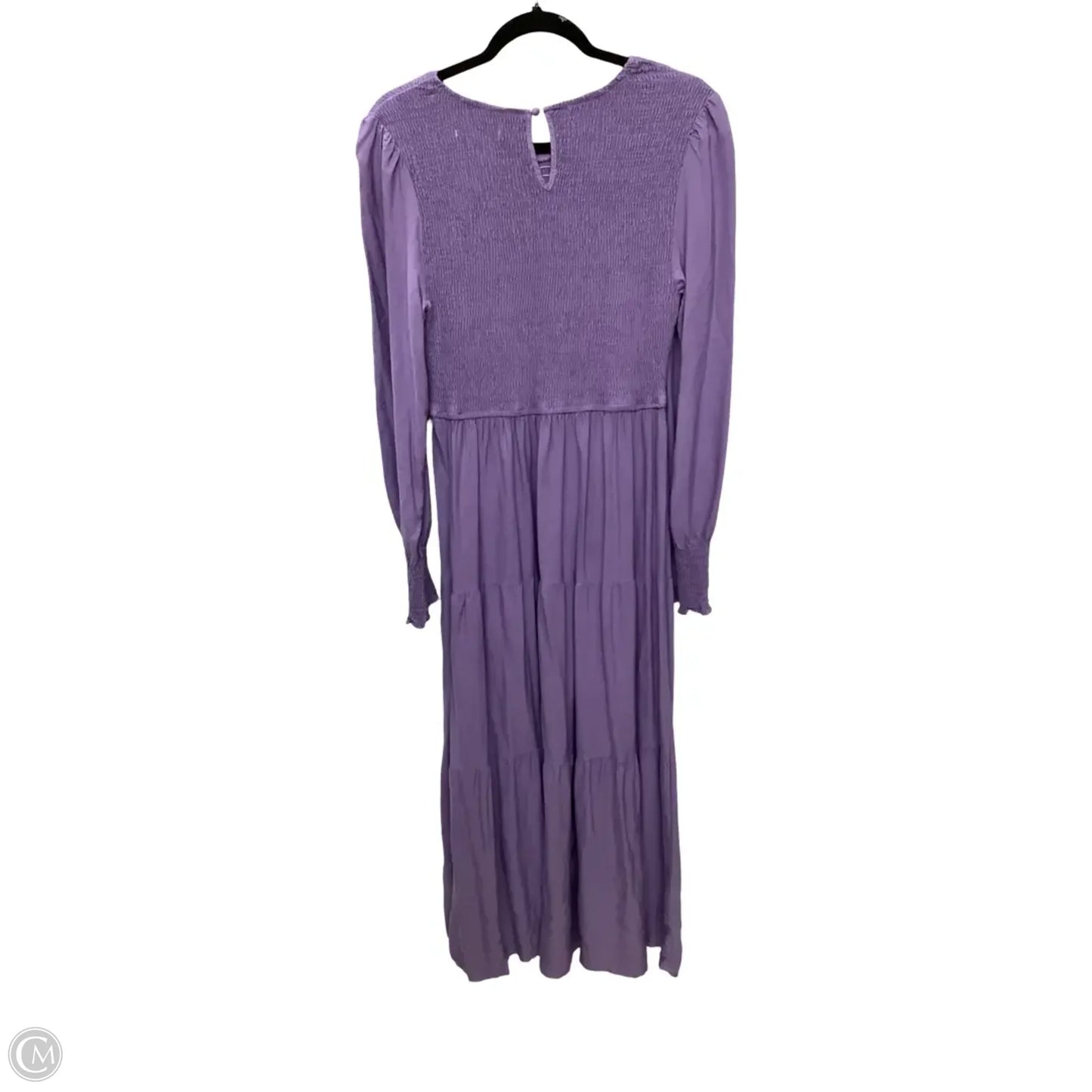 Dress Casual Midi By Zesica In Purple, Size: L