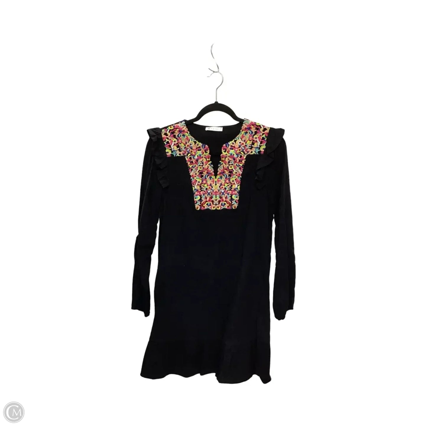 Dress Casual Short By Kirundo In Black, Size: M