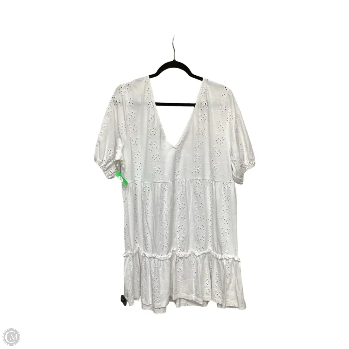 Dress Casual Short By Asos In White, Size: 12