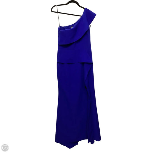 Dress Party Long By Vince Camuto In Blue, Size: 10