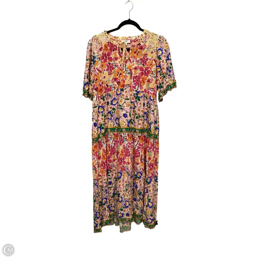 Dress Casual Midi By Umgee In Multi-colored, Size: M