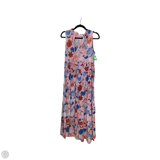 Dress Casual Maxi By Bb Dakota In Floral Print, Size: M