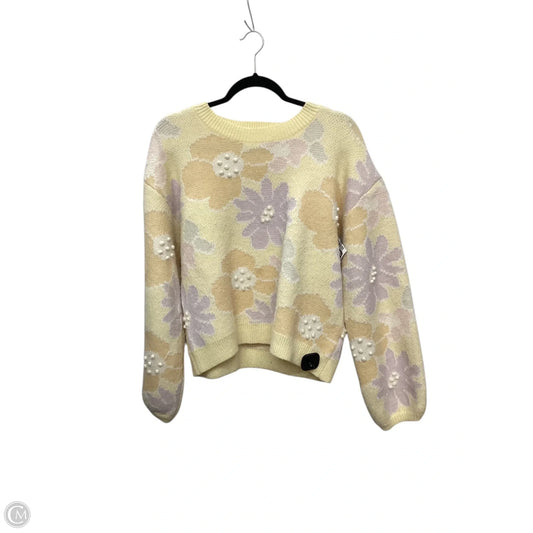 Sweater By Storia In Floral Print, Size: M