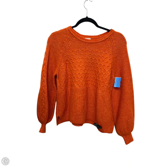 Sweater By Cabi In Orange, Size: S