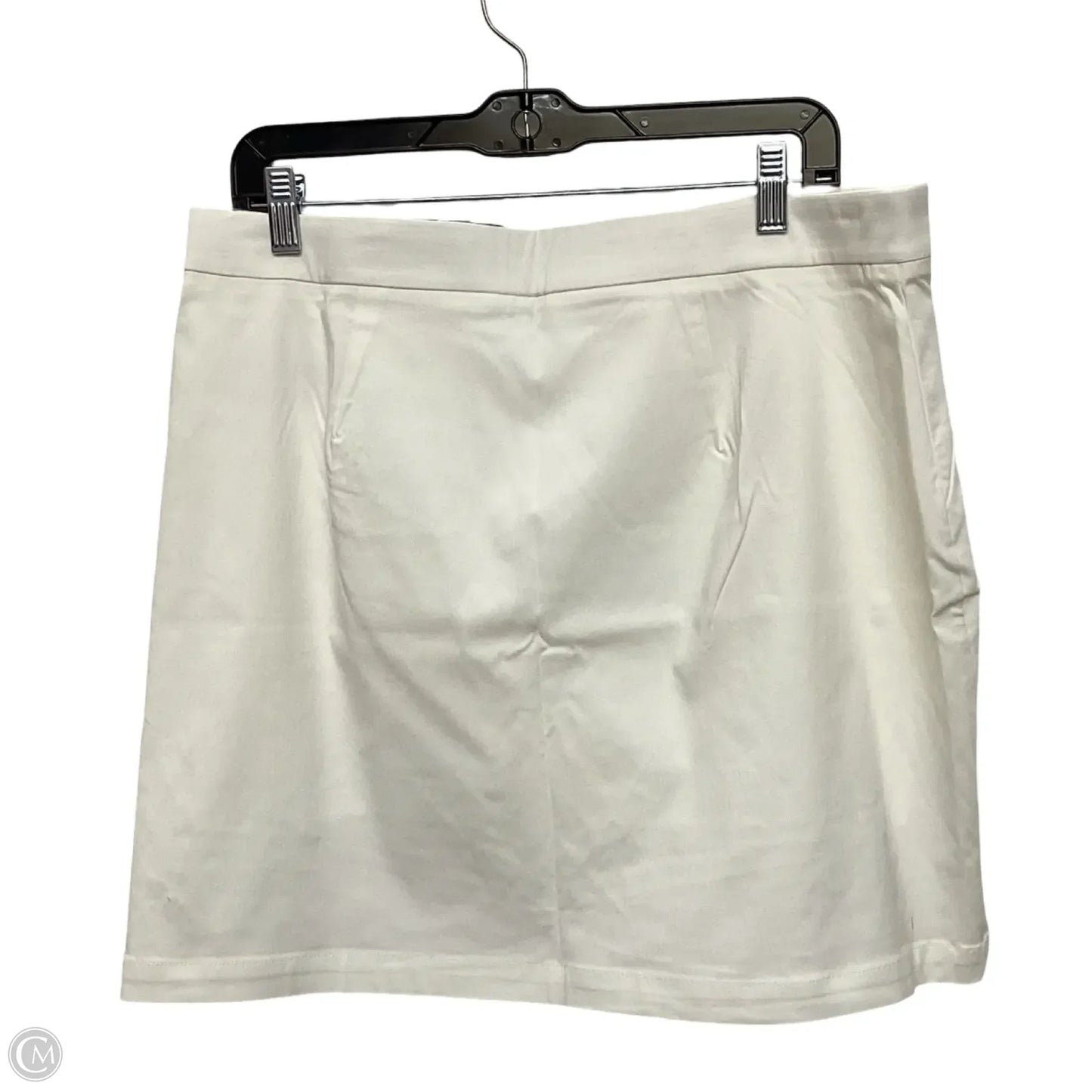 Skirt Mini & Short By Rafaella In White, Size: Xl