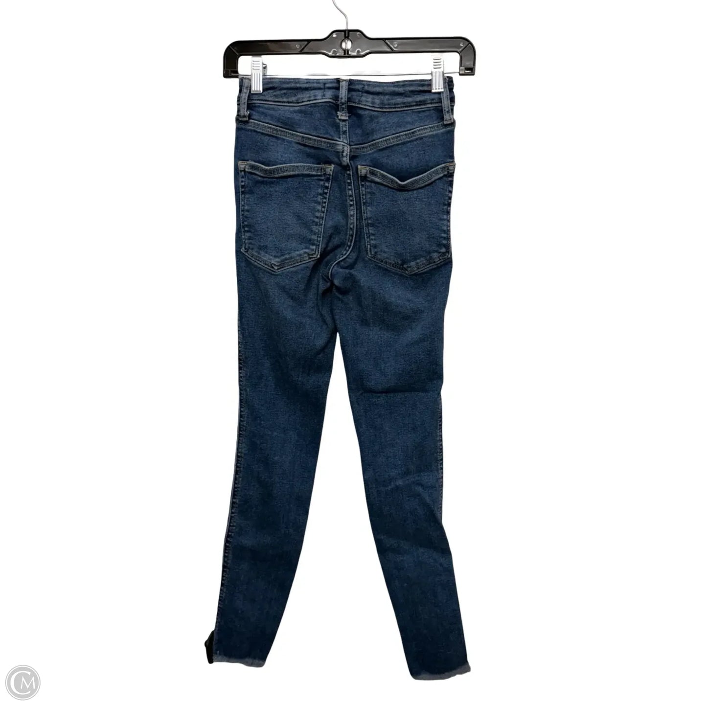 Jeans Skinny By Free People In Blue Denim, Size: 2