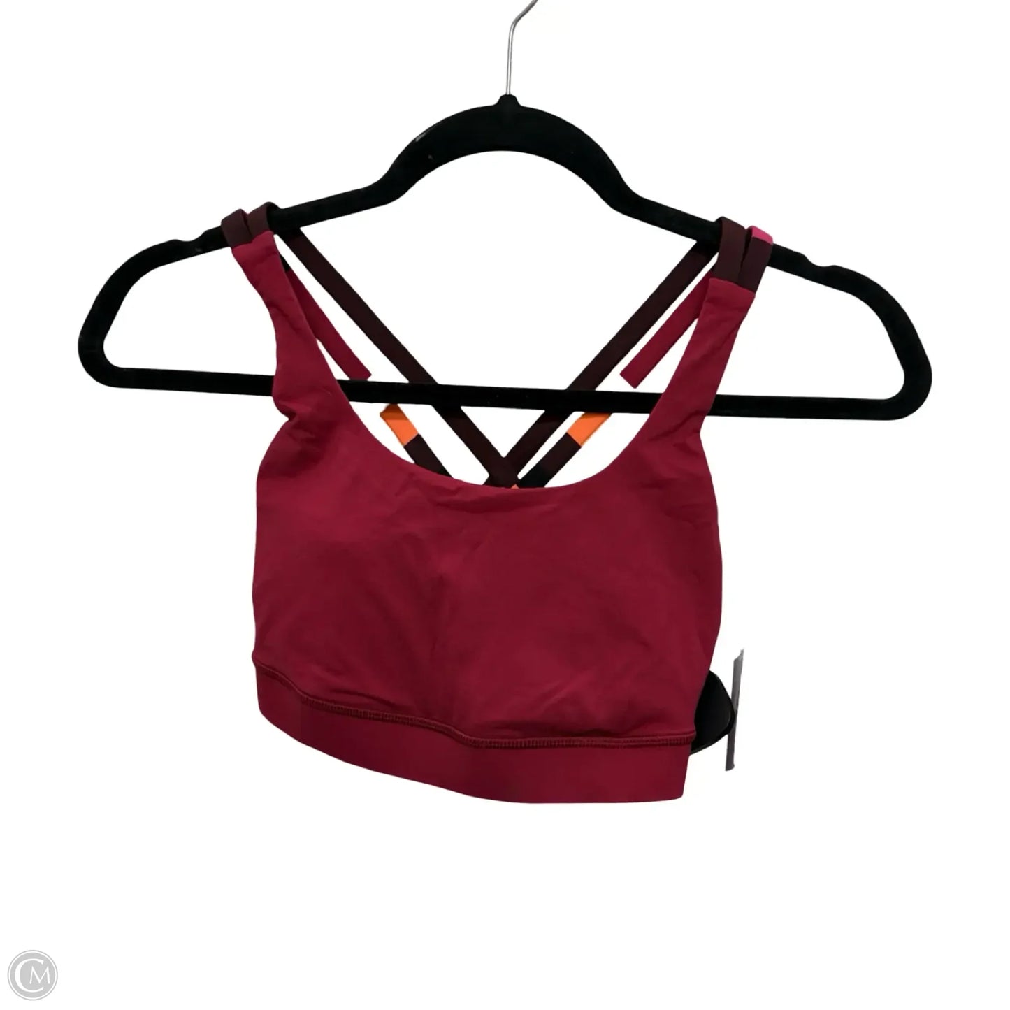 Athletic Bra By Lululemon In Red, Size: 4