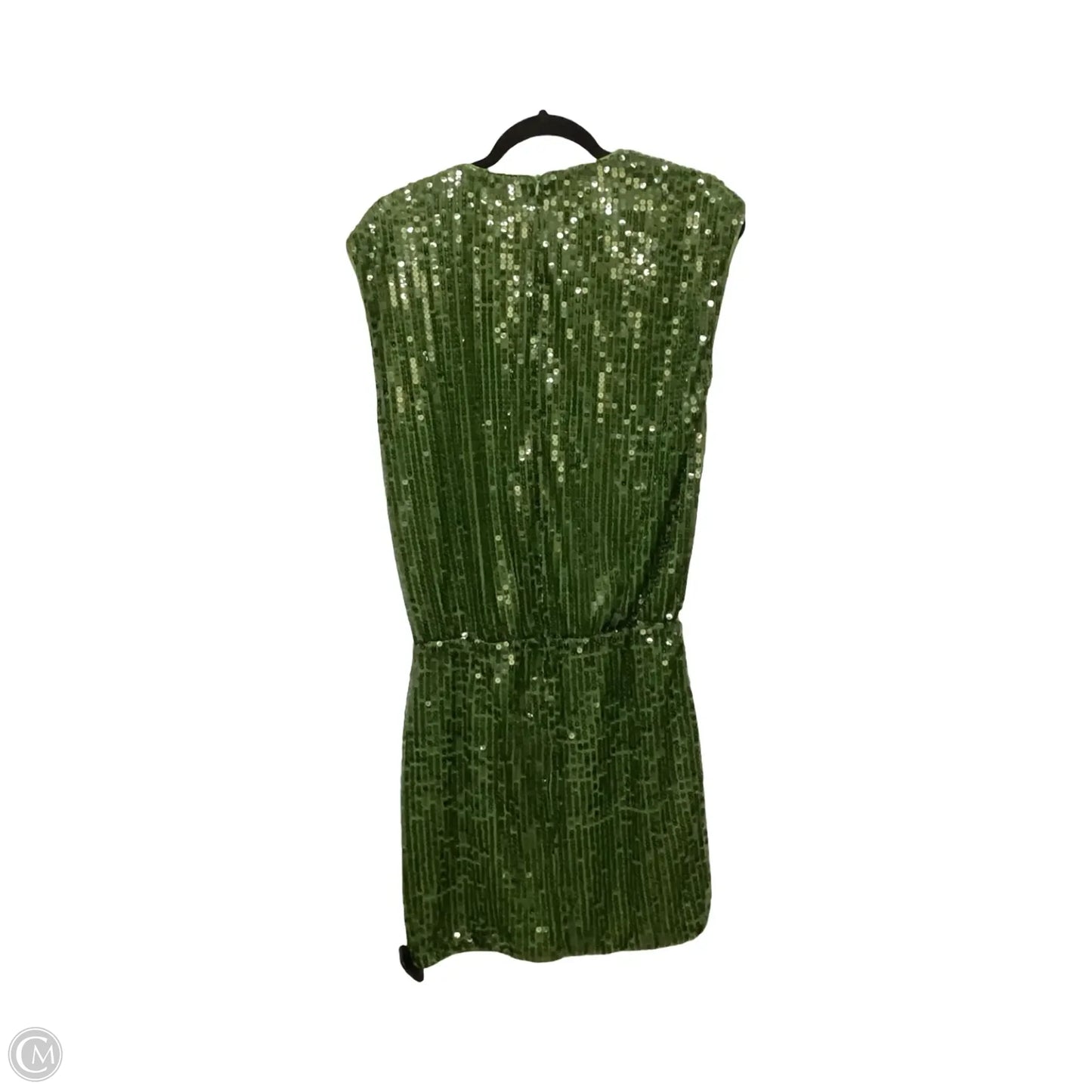 Dress Casual Short By Pretty Little Thing In Green, Size: 4