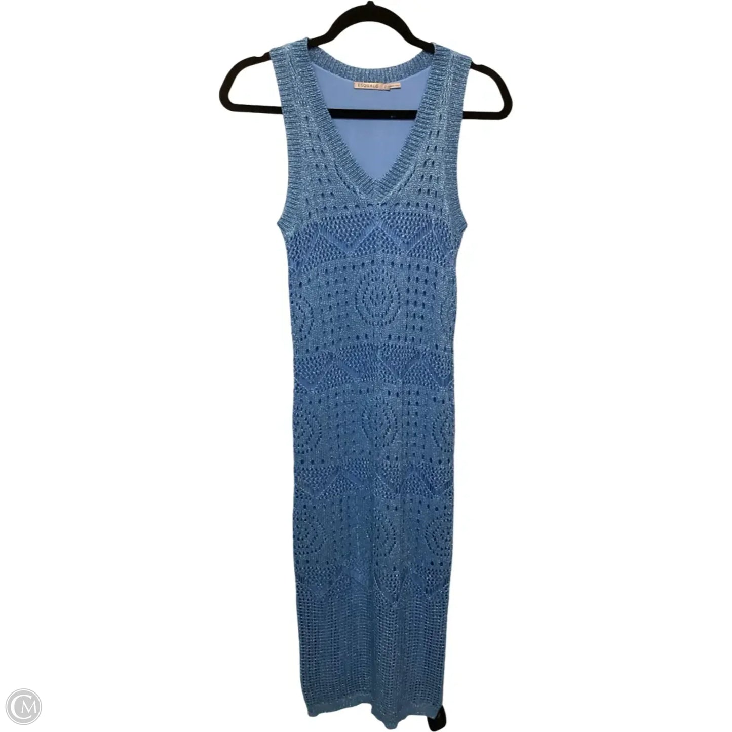 Dress Casual Midi By Clothes Mentor In Blue, Size: Xs