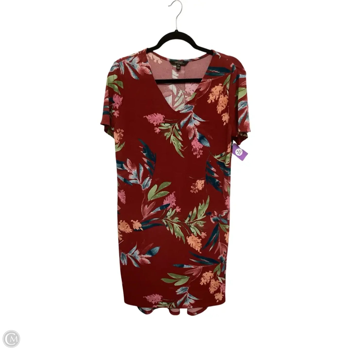 Dress Casual Short By Christian Siriano In Red, Size: M