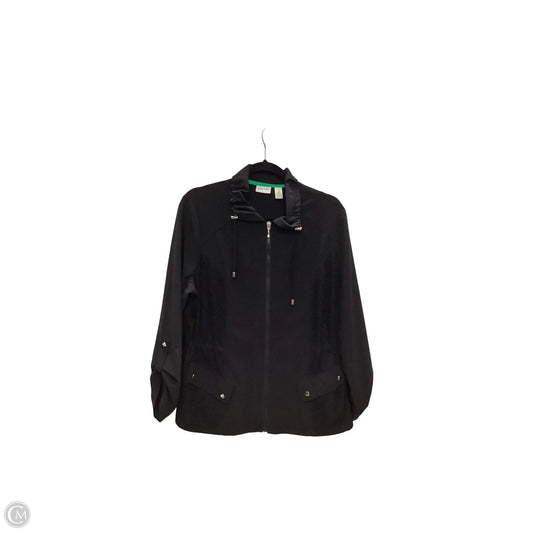 Athletic Jacket By Zenergy By Chicos In Black, Size: 2