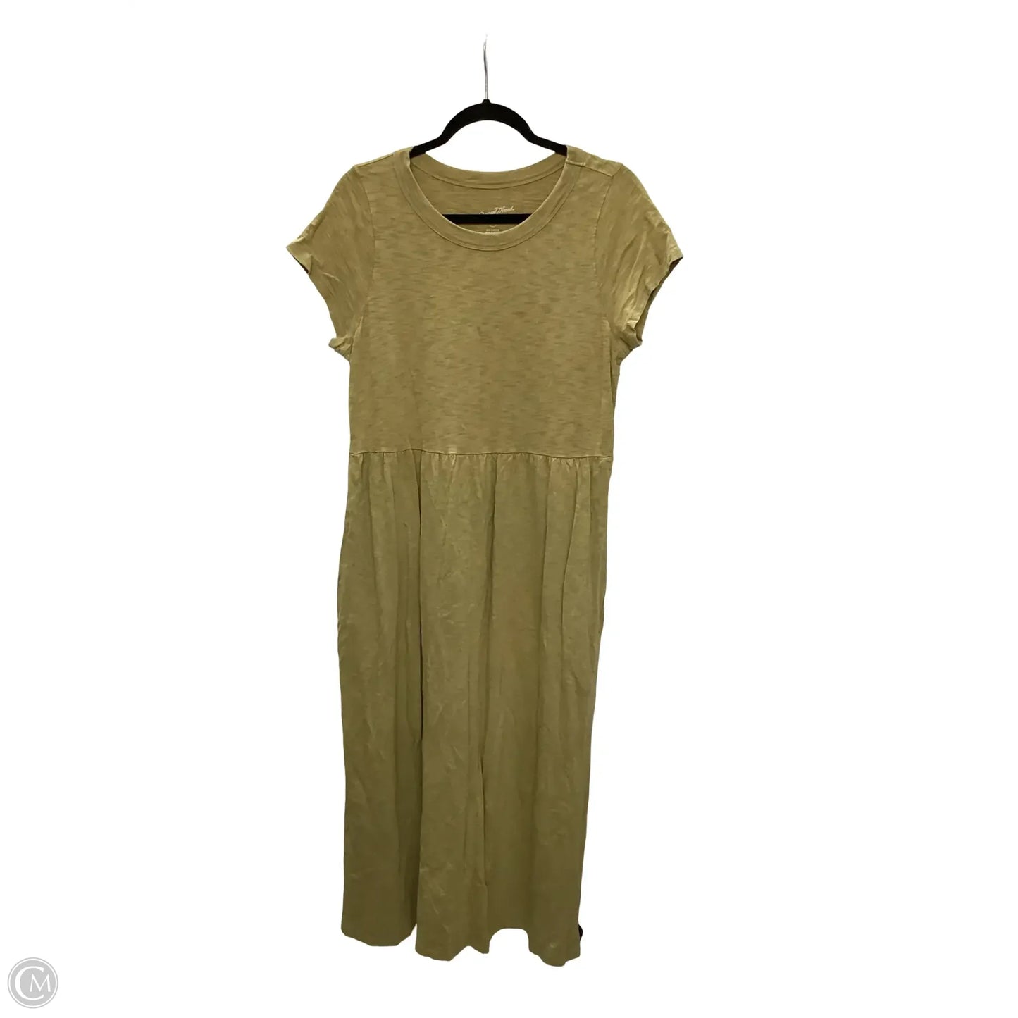 Dress Casual Midi By Universal Thread In Green, Size: M